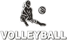 H2 Volleyball banner logo